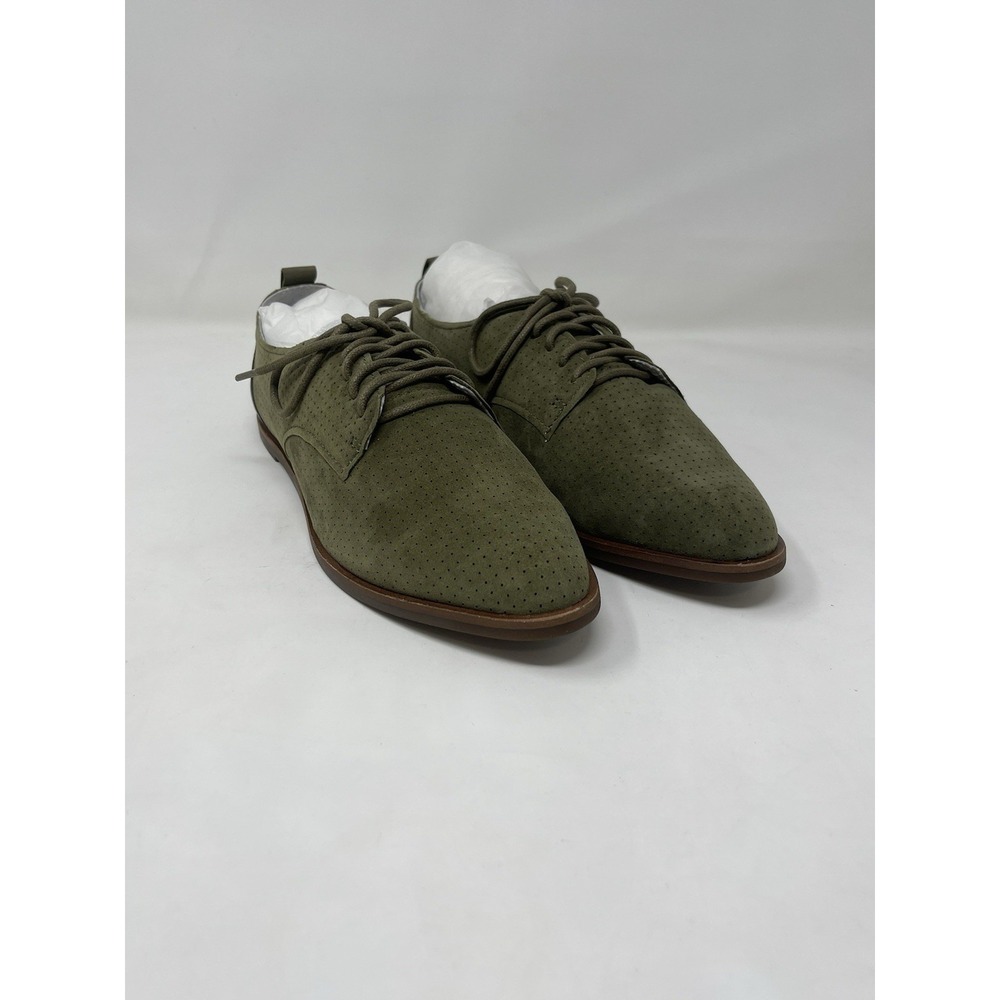 Ed‎ By Ellen ED-KULVER Chive Kid Suede Oxford Shoes Women's Size 8M NEW